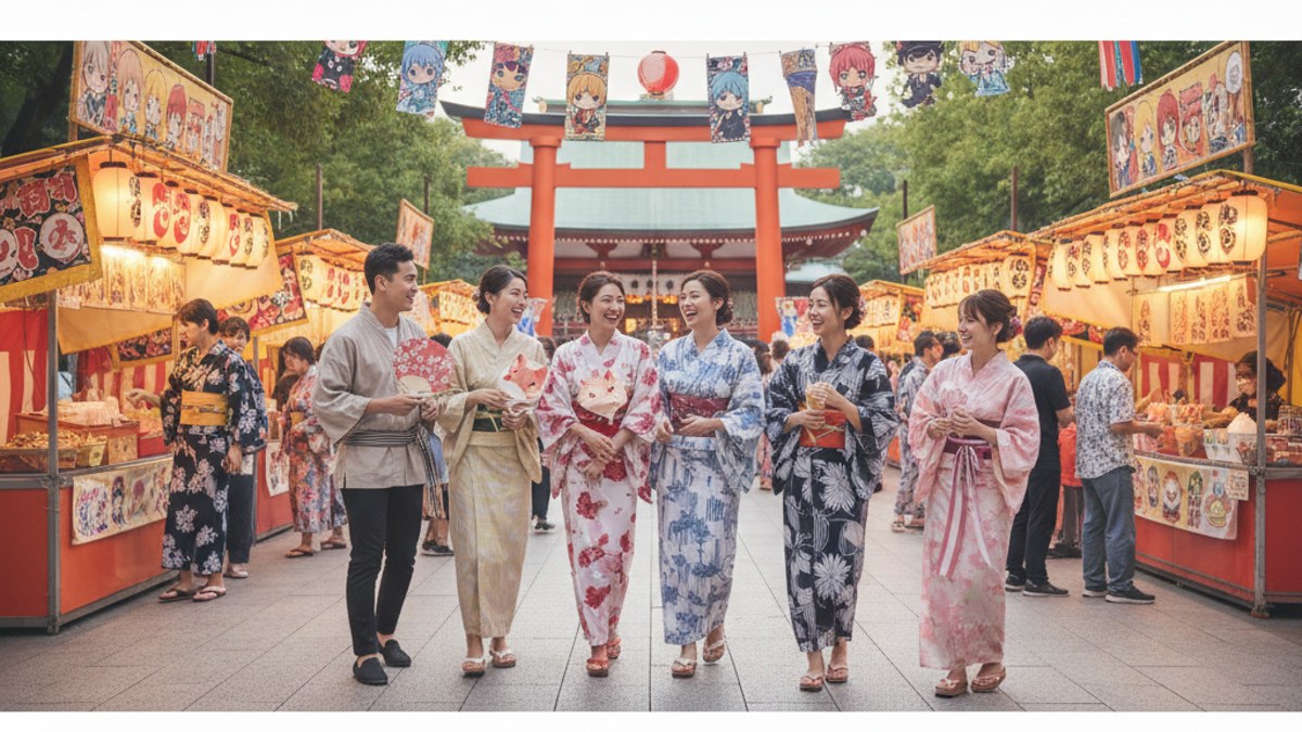 Festivais tradicionais japoneses