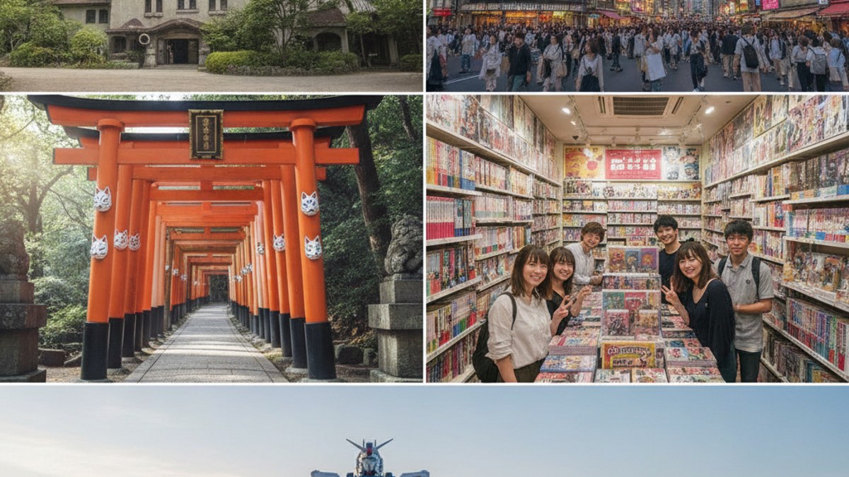 Destinos no Japão para fãs de anime