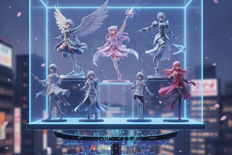 Arcanadea: Anime Focado em Figuras Colecionáveis Revela Trailer e Equipe de Produção