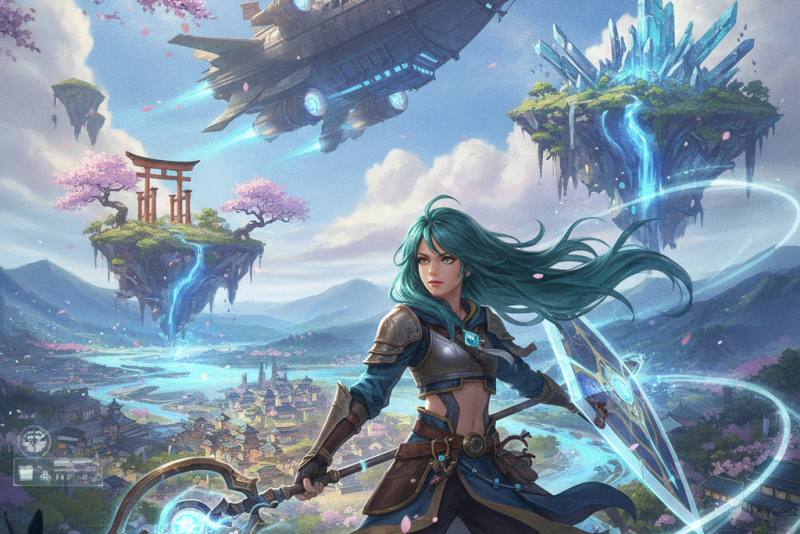 Magical Explorer: Anime sobre protagonista em corpo de NPC de jogo adulto recebe trailer e data