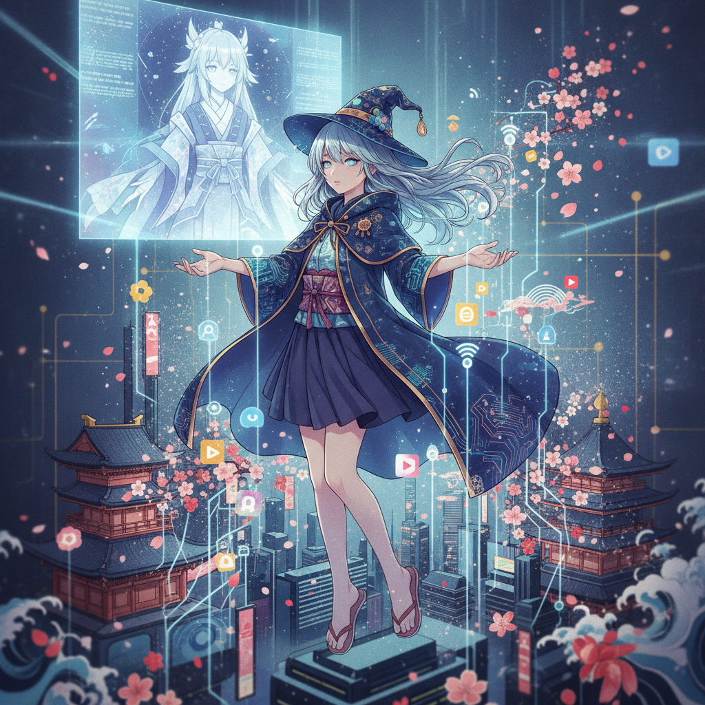 Sekai Saikyou no Majo: Anime da garota com poder de Internet divulga trailer e data de estreia