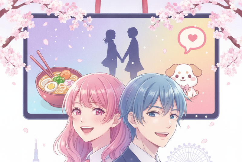 Comédia romântica My Crush’s Crush ganha anúncio de anime