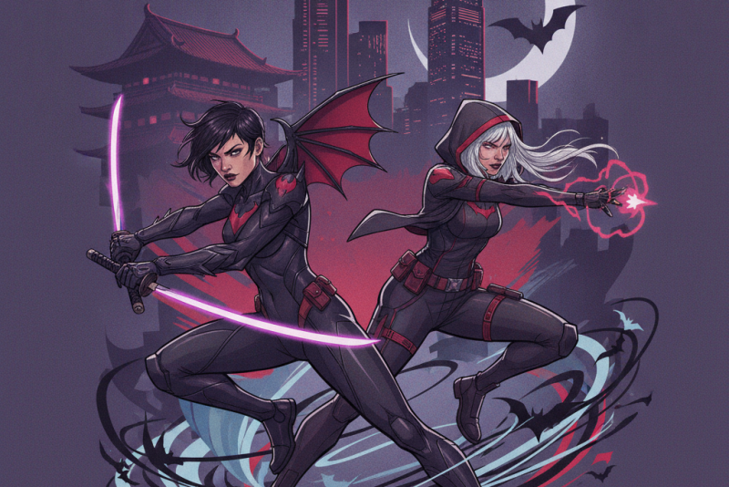 Série yuri de ação Murciélago tem teaser e previsão de estreia divulgados