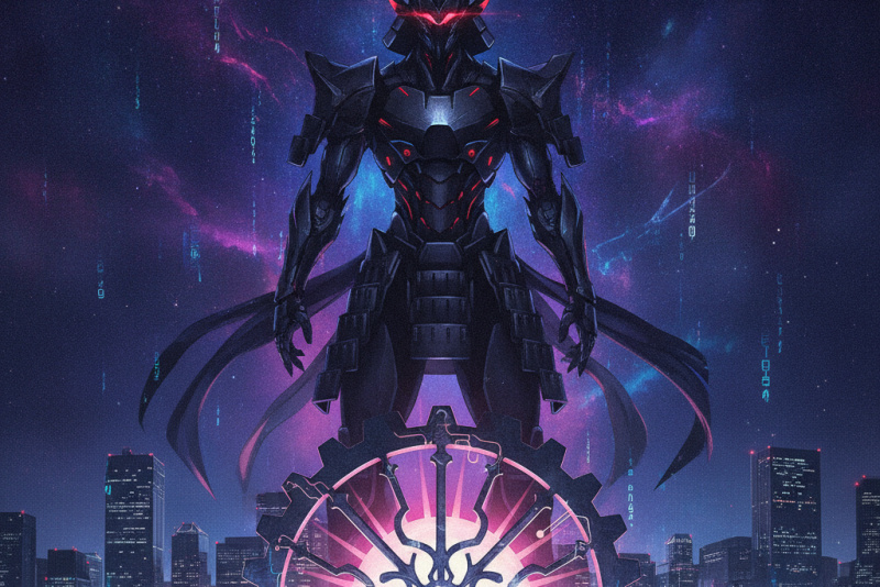 Dark Machine, novo anime de robôs do diretor de Code Geass, revela trailer com OP e data de lançamento