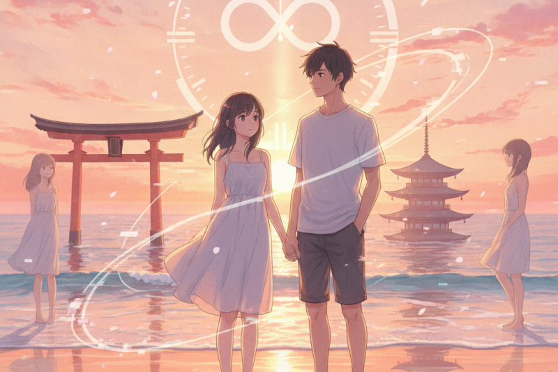 Anunciado Anime Para The Long Summer, Romance com Loop Temporal