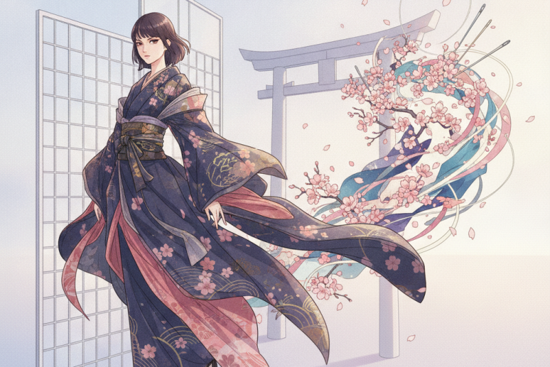 ‘Bless’, anime de drama sobre moda, revela teaser e previsão de estreia