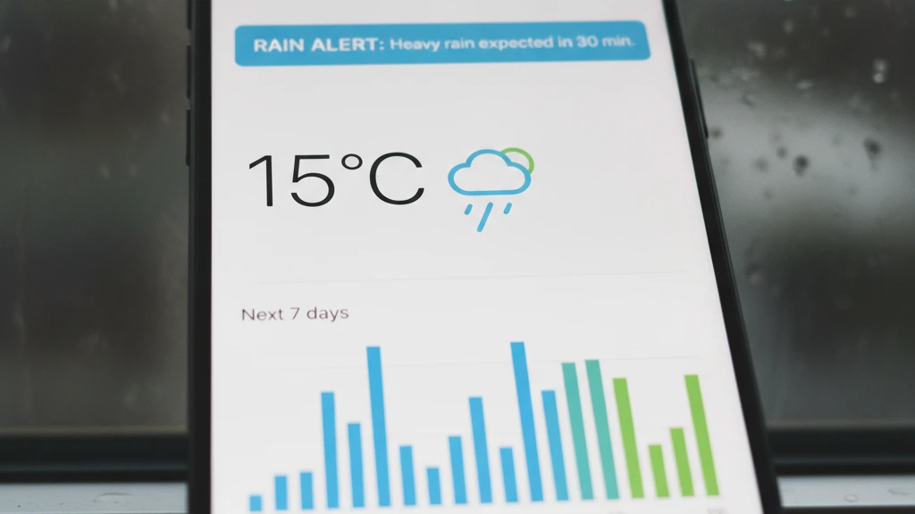 Alertas Meteorológicos e Previsão Completa no Celular