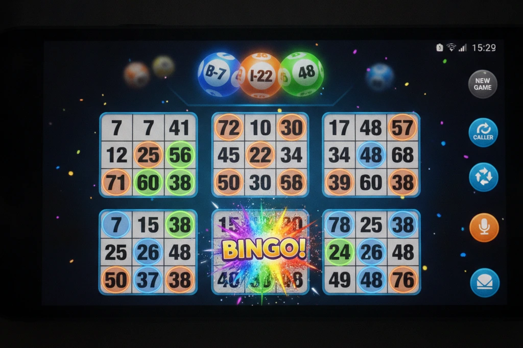 Aplicativos de Bingo Multiplayer: Jogos para Jogar em Casa