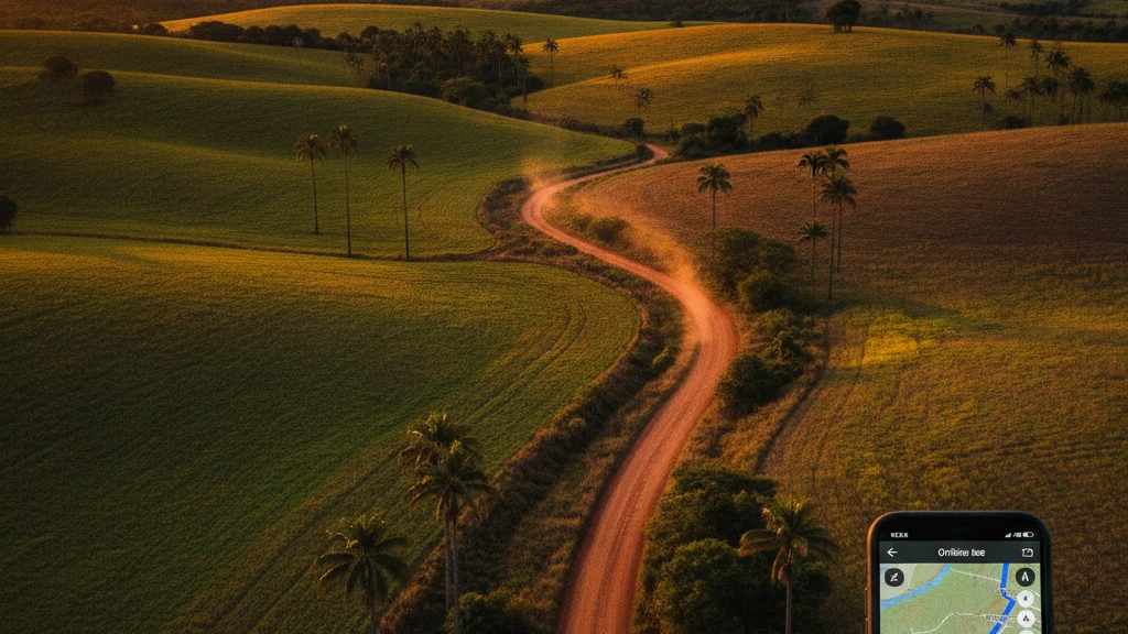 Aplicativos Grátis de Mapa Offline para Viagens em Áreas Rurais