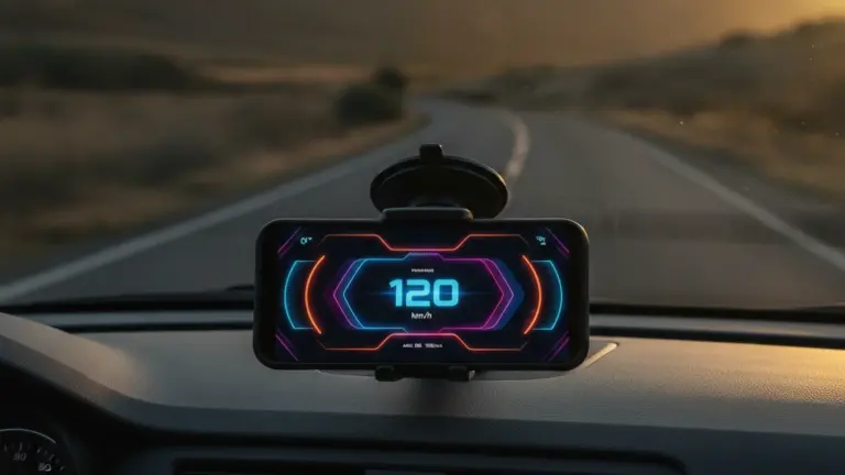 Aplicativos com HUD Digital e Alerta de Limite de Velocidade