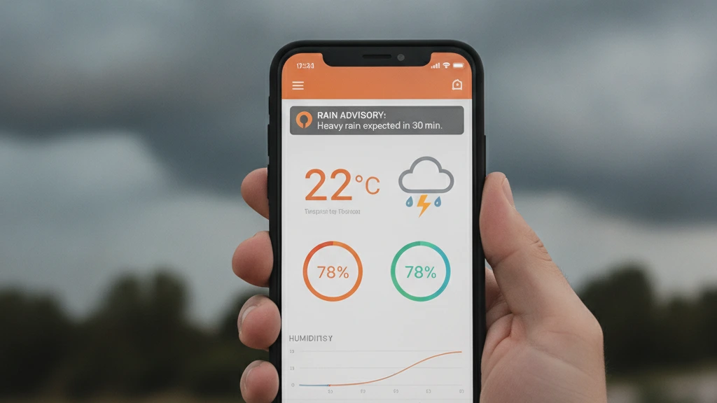Aplicativos de Alerta de Chuva e Temperatura em Tempo Real