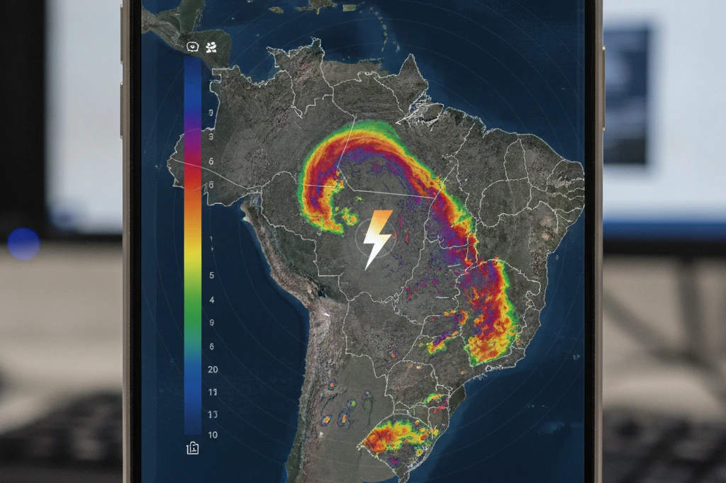Aplicativos de Alerta de Chuva e Temperatura em Tempo Real