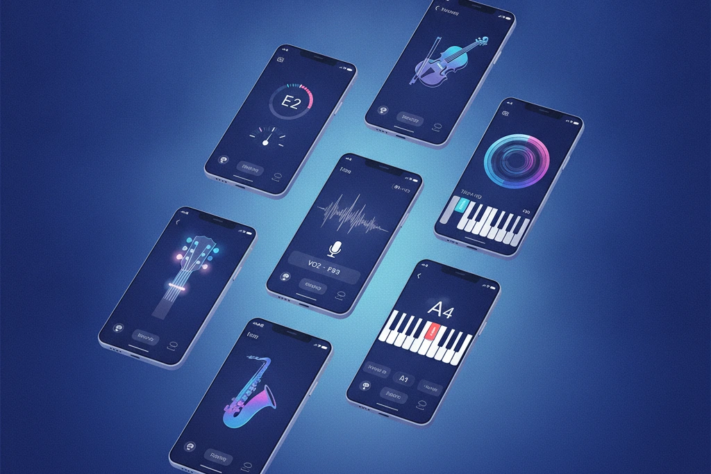 Apps Gratuitos para Afinar Instrumentos e Voz pelo Celular
