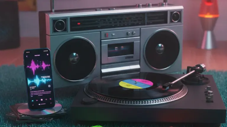 Apps de Música Vintage: Ouça Sucessos dos Anos 80 e 90