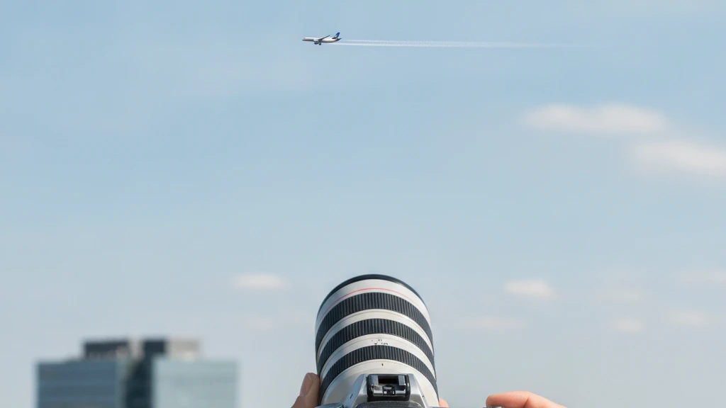 Descubra Qual Avião Está Passando no Céu com a Câmera