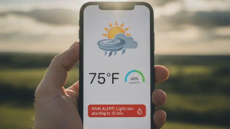 Meteorologia em Tempo Real: Apps que Mostram Temperatura, Umidade e Previsão de Chuva